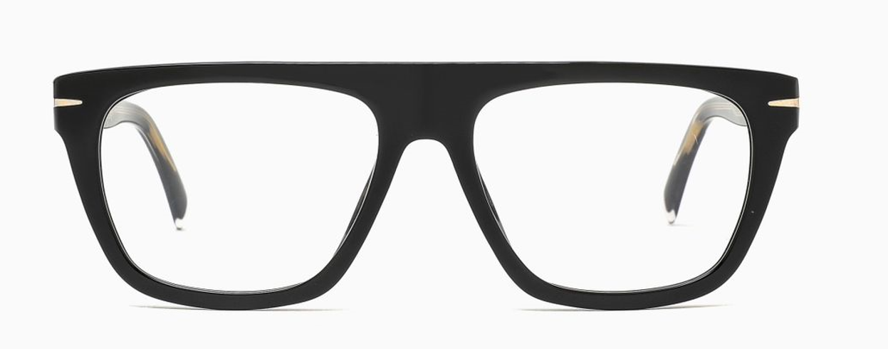 Carson Black & Gold 7096 Ophthalmic Frame