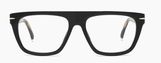 Carson Black & Gold 7096 Ophthalmic Frame