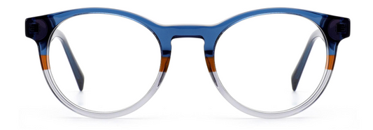 Carson Blue & Clear 1980 Ophthalmic Frame