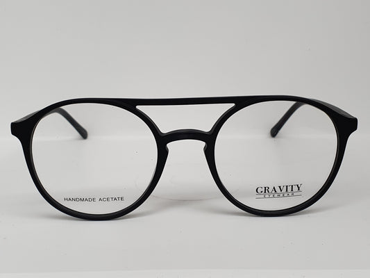 Gravity black bridge draft Ophthalmic Frame
