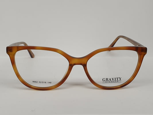 Gravity light beige orange draft Ophthalmic Frame